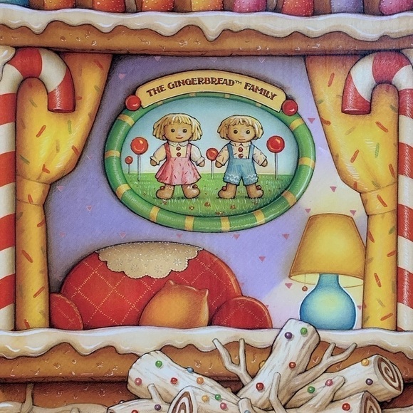 1990 NIB Vintage Deadstock Merry Andrew Cloth Plush Renee Graef Shoebox Rag Doll - Picture 9 of 11